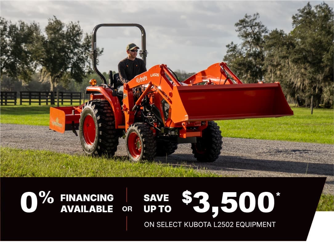 Save on Select Standard L Series Tractors